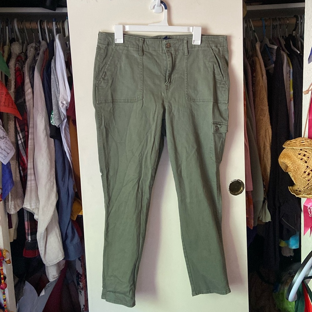 Green Skinny Jeans